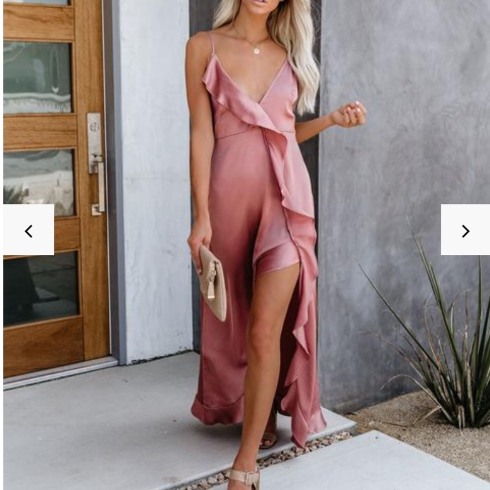 Vici silk dress